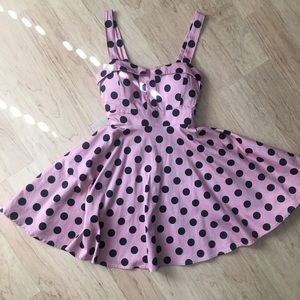 🎀 Pink Polka Dot Dress 🎀